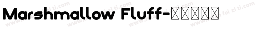 Marshmallow Fluff字体转换